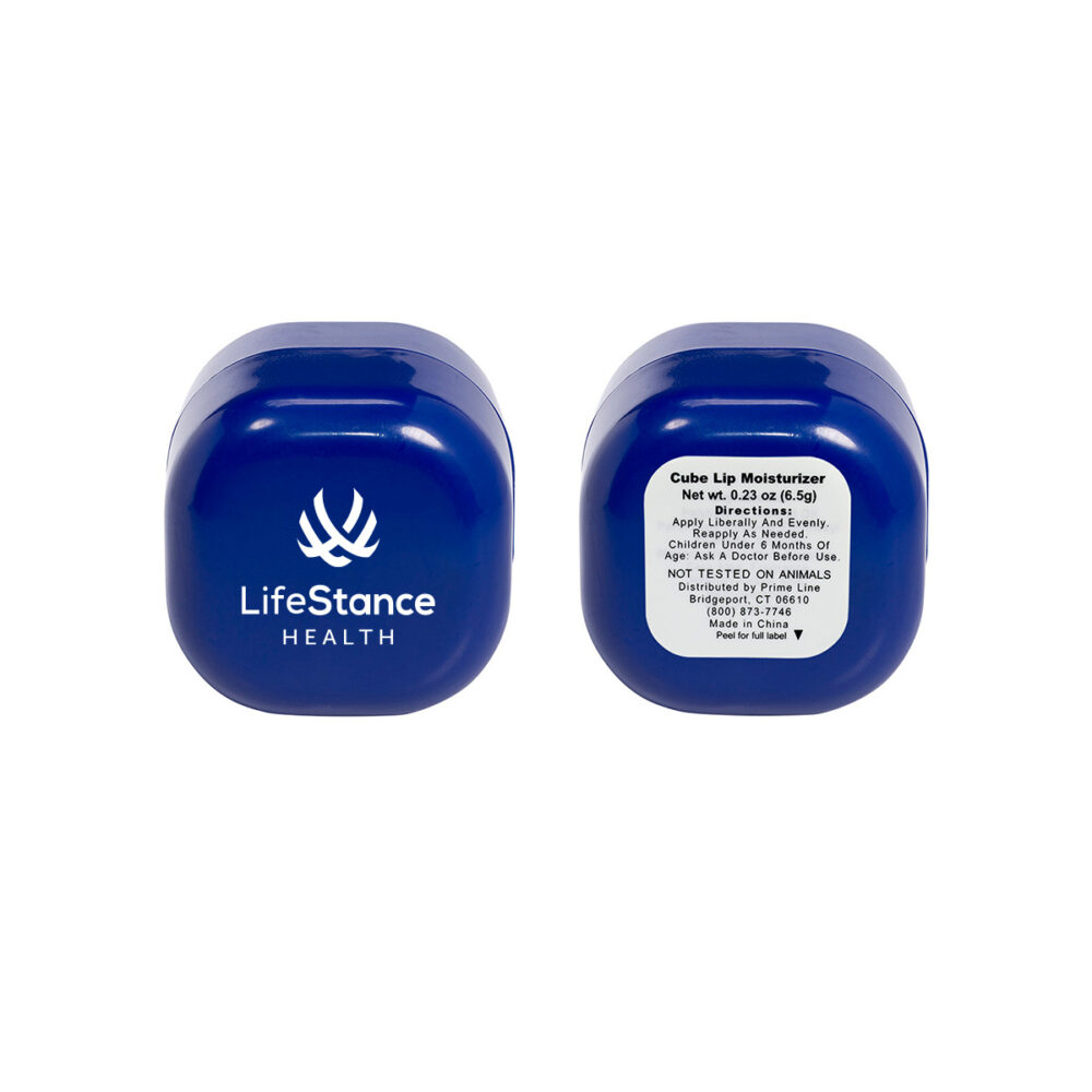 LifeStance Line Cube Lip Balm Moisturizer - 100 Pack