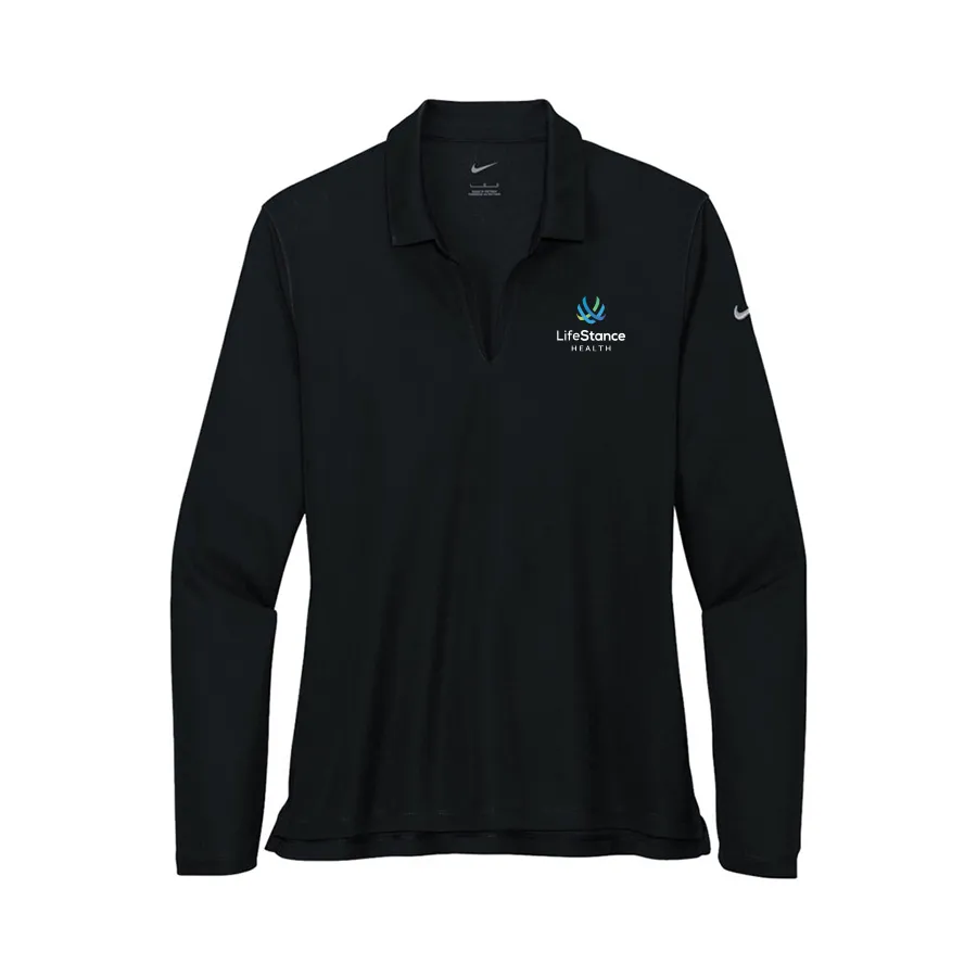 LifeStance Women's Long Sleeve Nike Polo - Image 3