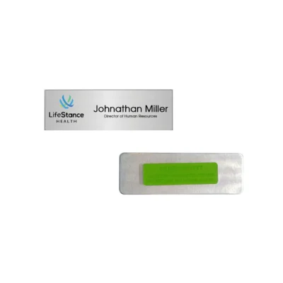 Lifestance Metallic Name Tag (w/Magnet)